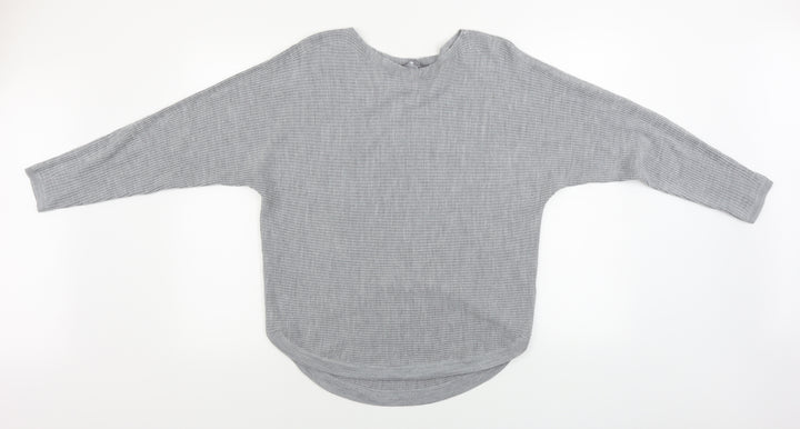 Debenhams Womens Grey Pullover Jumper Size 12