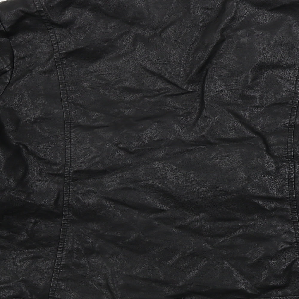 New Look Womens Black   Jacket Coat Size 18