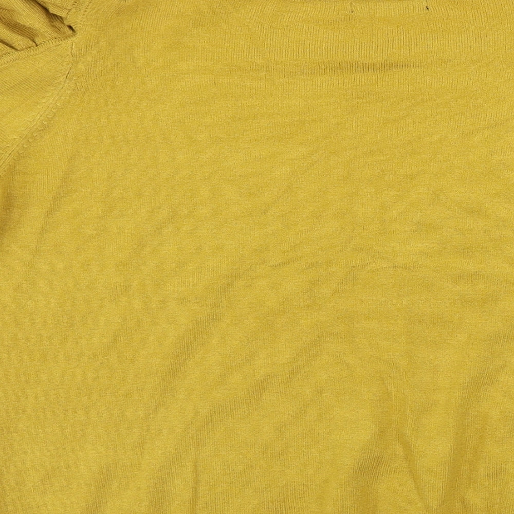 Papaya  Womens Yellow   Pullover Jumper Size 16