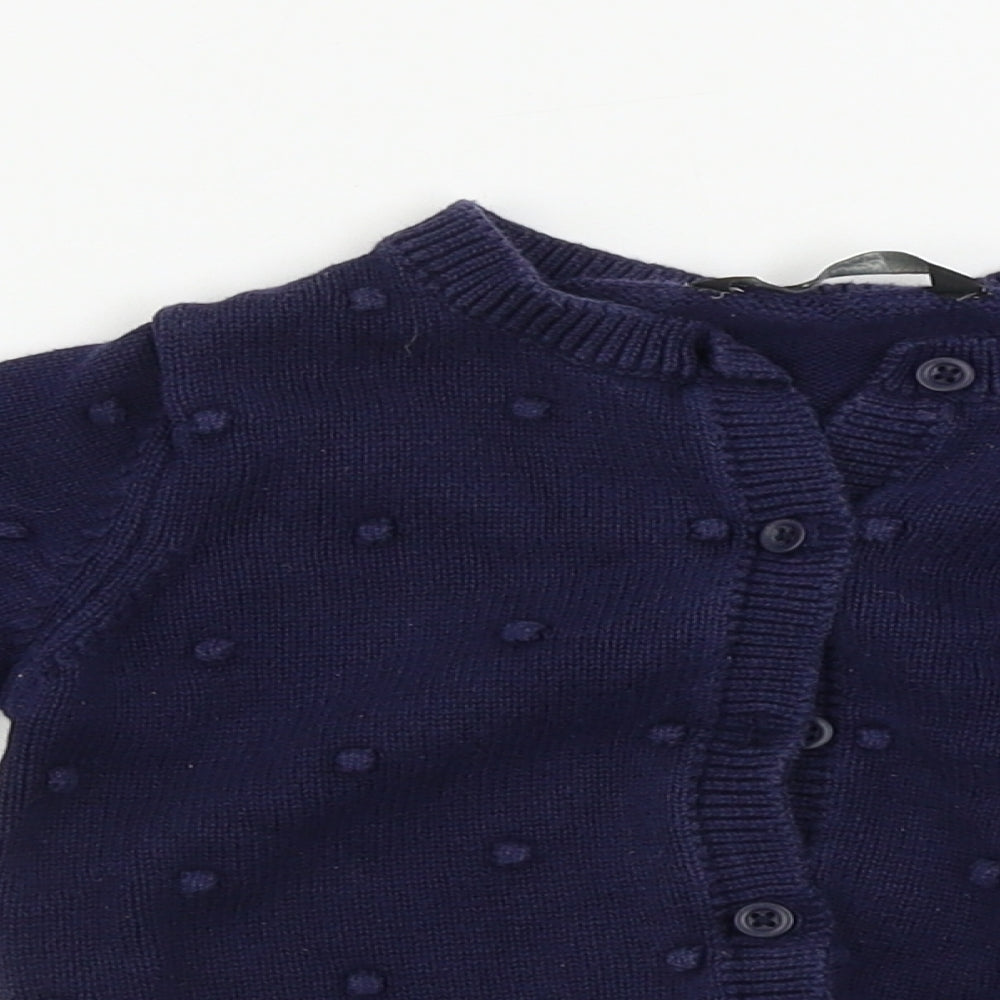 George  Girls Blue   Cardigan Jumper Size 4-5 Years