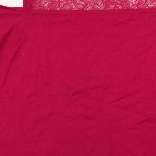 Soon Womens Pink   Pullover Jumper Size 18