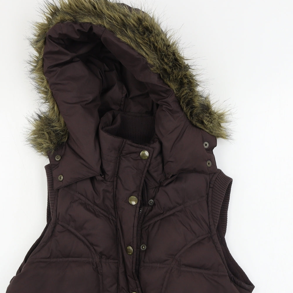NEXT  Womens Brown   Gilet Coat Size 16