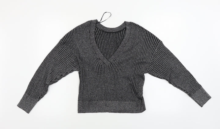 Topshop  Womens Grey   Pullover Jumper Size 6