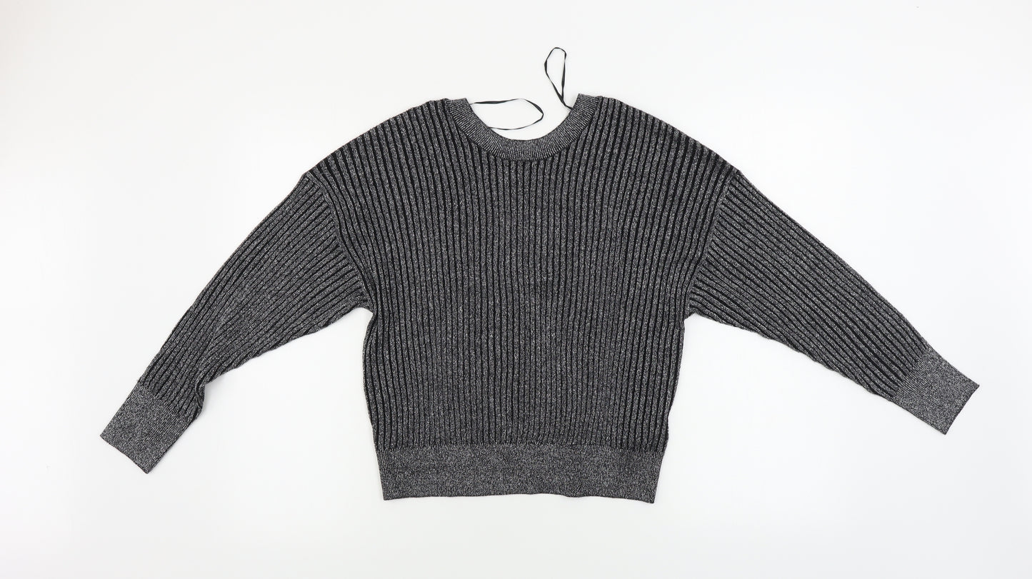 Topshop  Womens Grey   Pullover Jumper Size 6