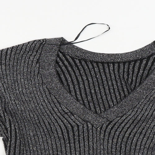 Topshop  Womens Grey   Pullover Jumper Size 6