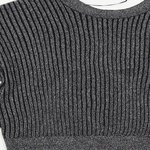Topshop  Womens Grey   Pullover Jumper Size 6