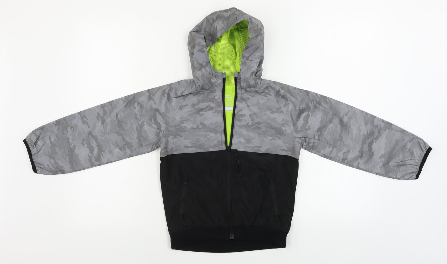 Primark  Boys Grey   Rain Coat Coat Size 6-7 Years