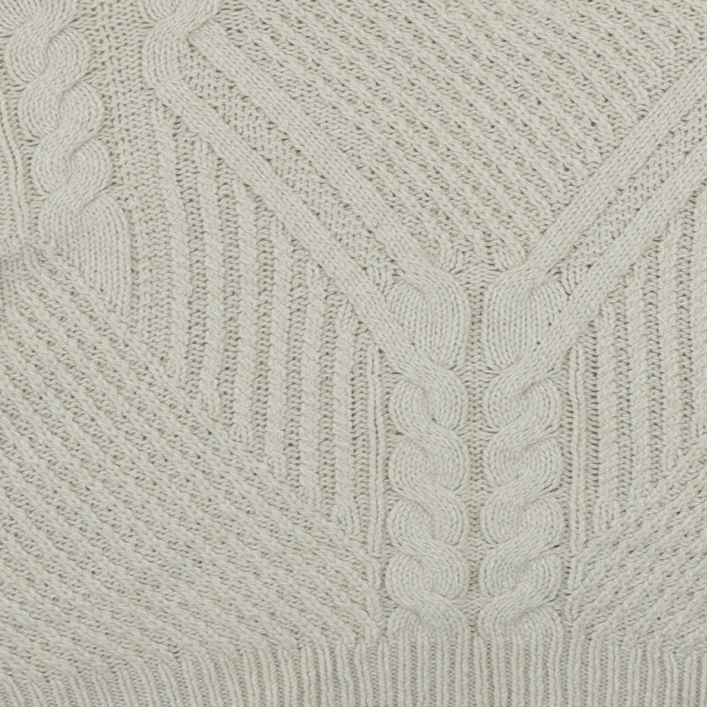 Papaya  Womens Beige   Pullover Jumper Size M