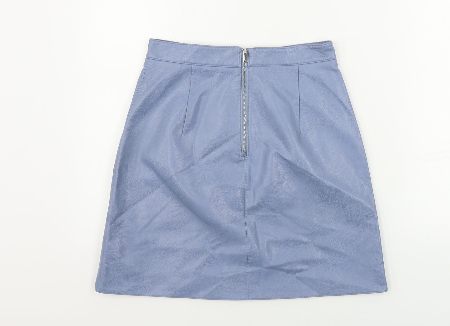 Zara Womens Blue   A-Line Skirt Size XS