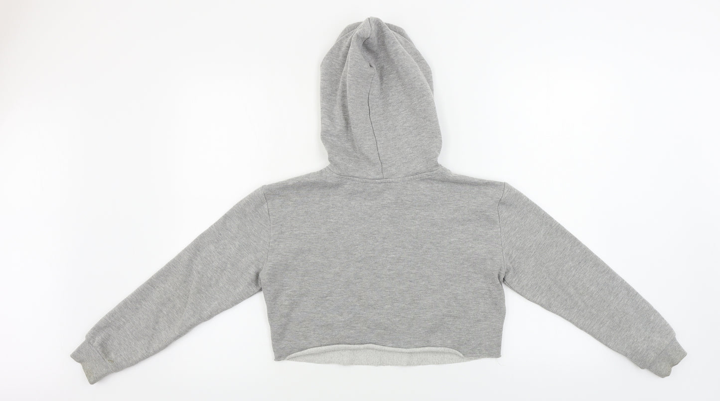 New Look  Girls Grey   Pullover Hoodie Size 10-11 Years