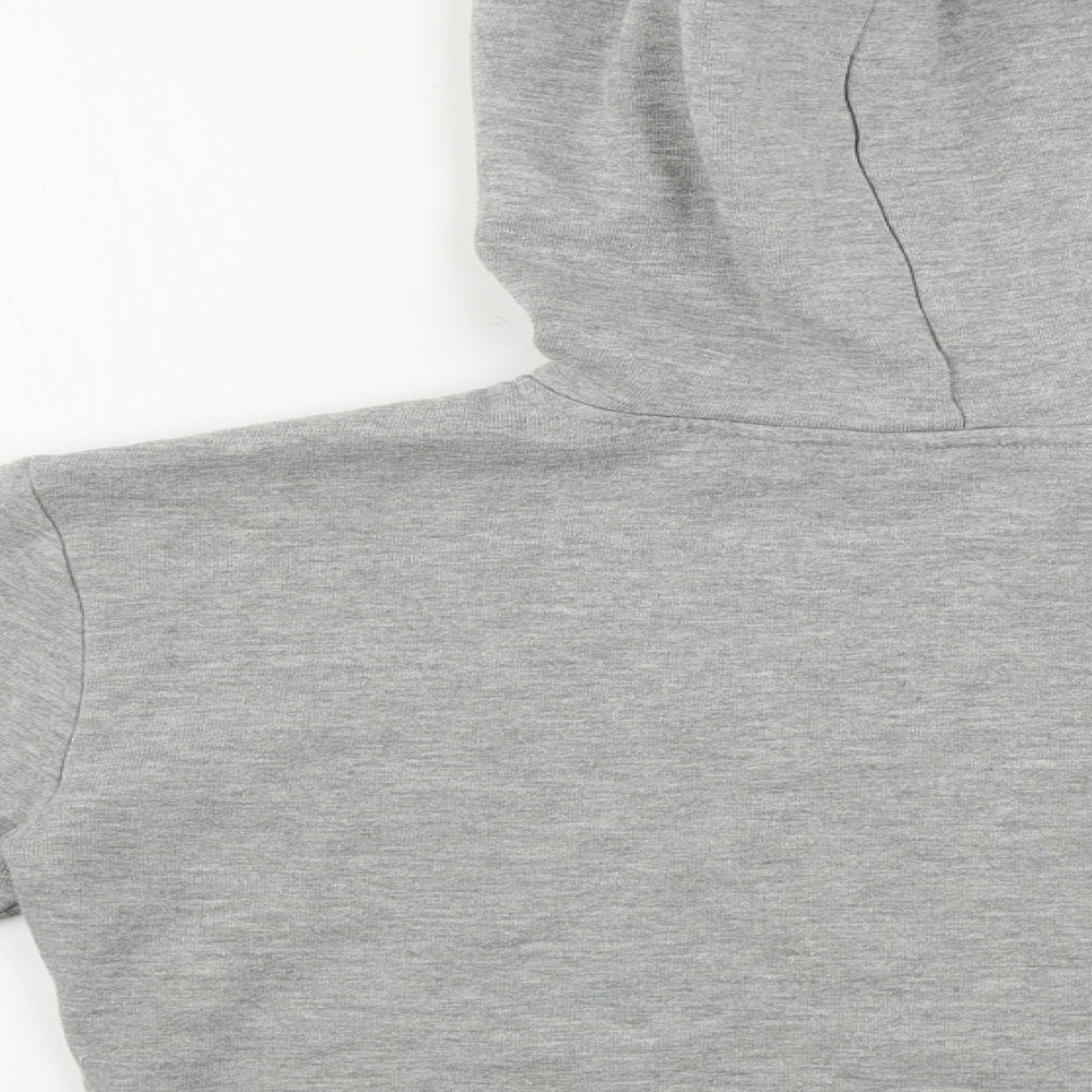 New Look  Girls Grey   Pullover Hoodie Size 10-11 Years