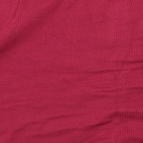 BM Womens Pink   Cardigan Jumper Size M