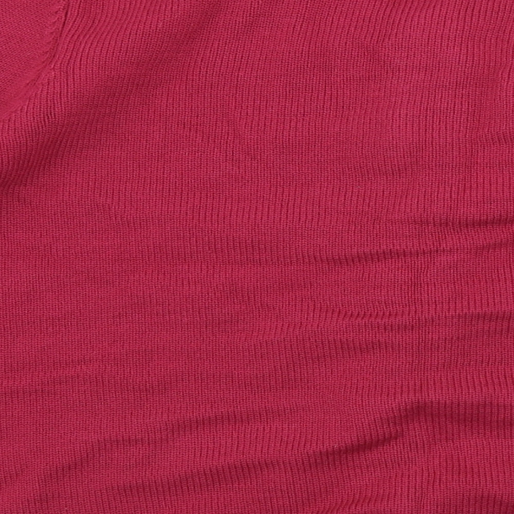 BM Womens Pink   Cardigan Jumper Size M