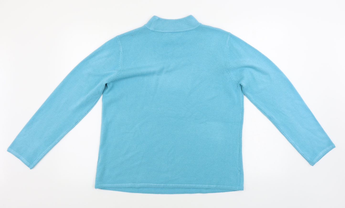 BM  Womens Blue   Pullover Jumper Size 10