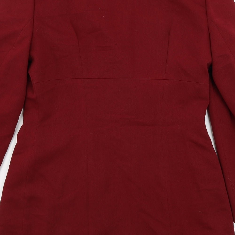 charlotti halton Womens Red   Jacket Blazer Size 10
