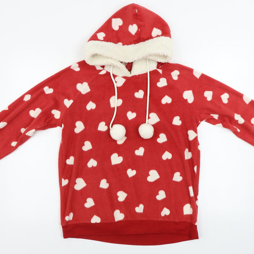 Marks and Spencer  Womens Red   Pullover Hoodie Size 10