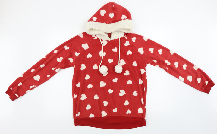 Marks and Spencer  Womens Red   Pullover Hoodie Size 10
