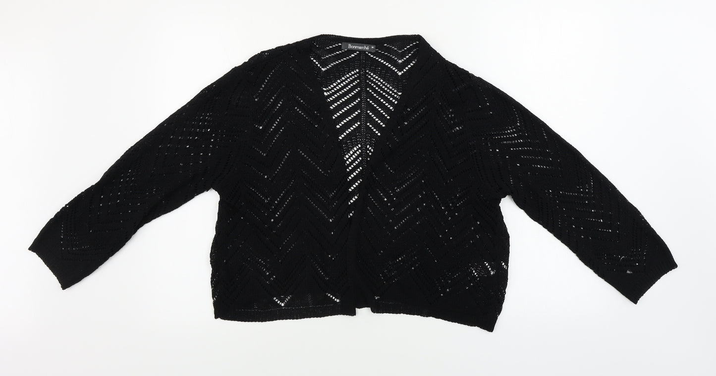 Bonmarché Womens Black   Cardigan Jumper Size M