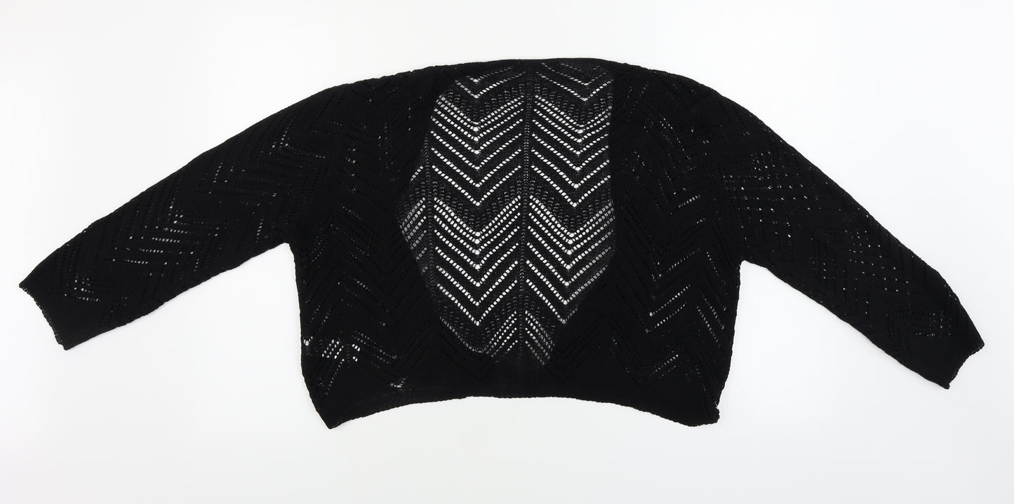 Bonmarché Womens Black   Cardigan Jumper Size M