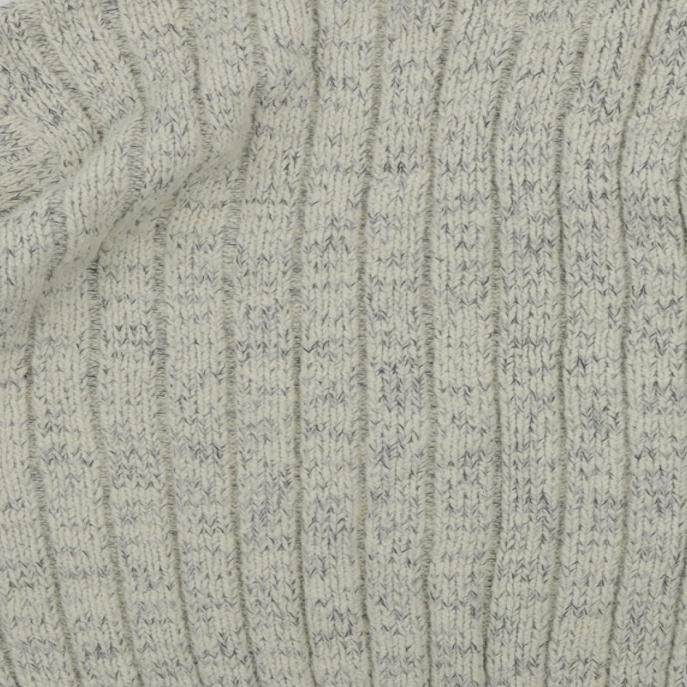 Marks and Spencer  Mens Beige   Henley Jumper Size XL