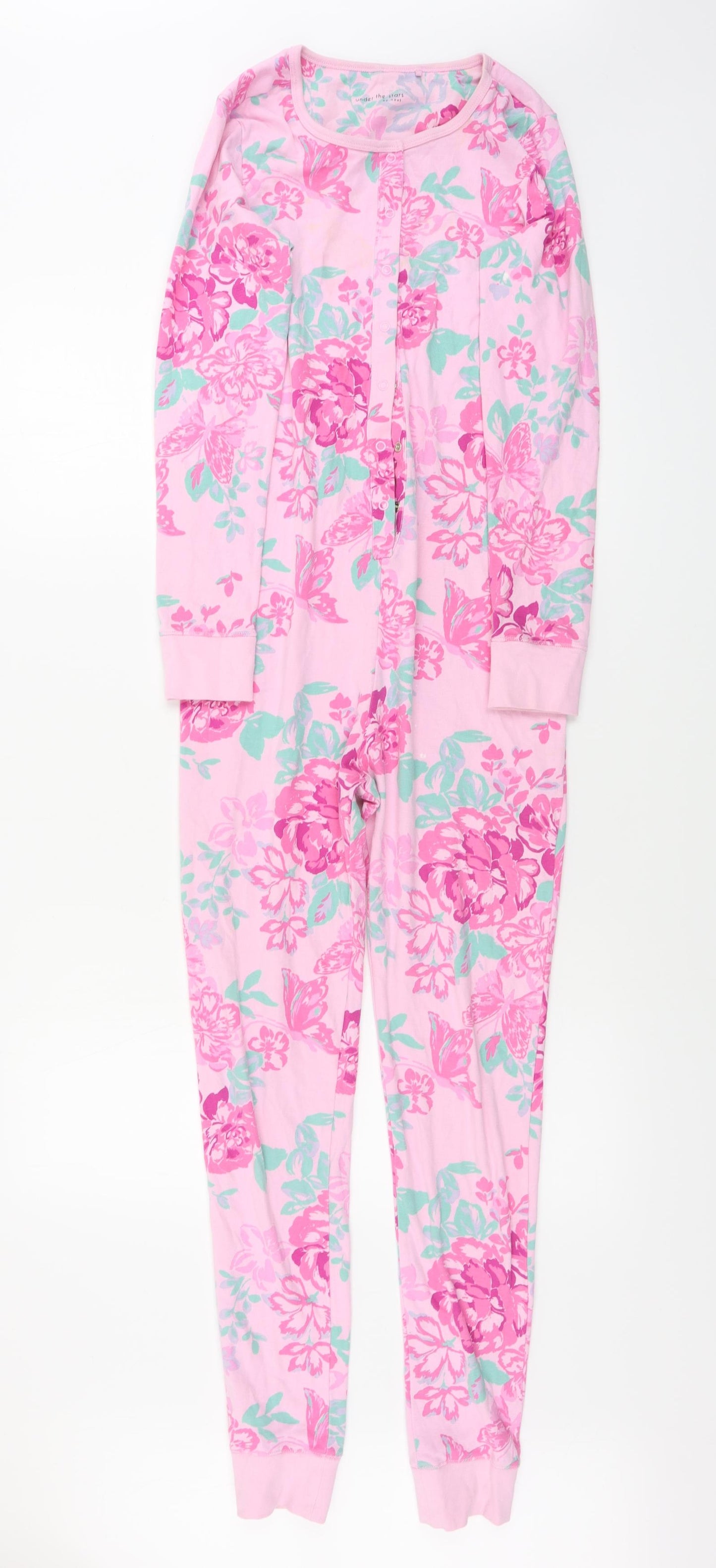 NEXT  Girls Pink Floral   One Piece Size 13 Years
