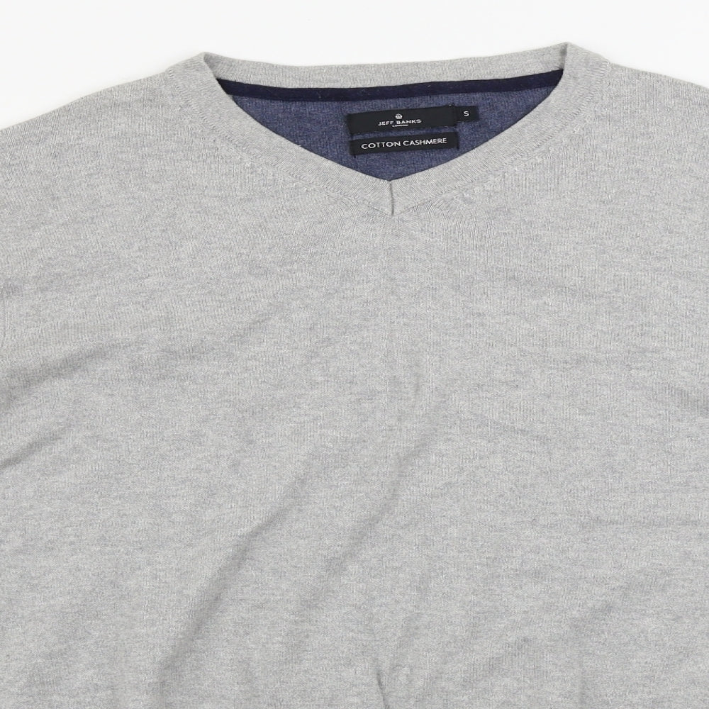 Jeff Banks Mens Grey   Pullover Jumper Size S
