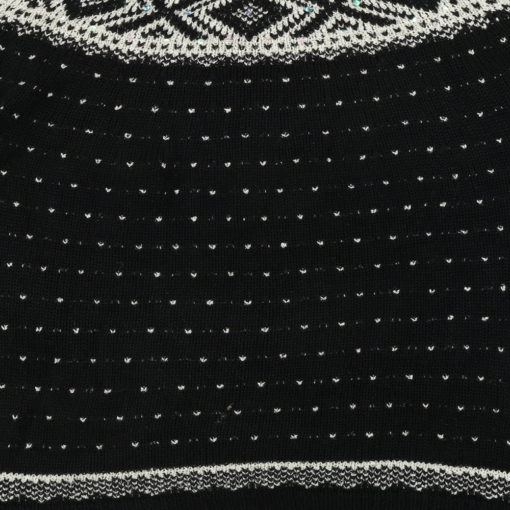 George Womens Black   A-Line  Size 22