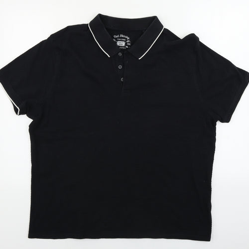 Red Herring  Mens Black    Polo Size XL