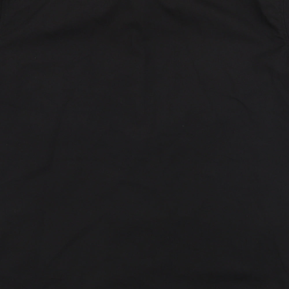 Peacocks  Mens Black    Dress Shirt Size XL