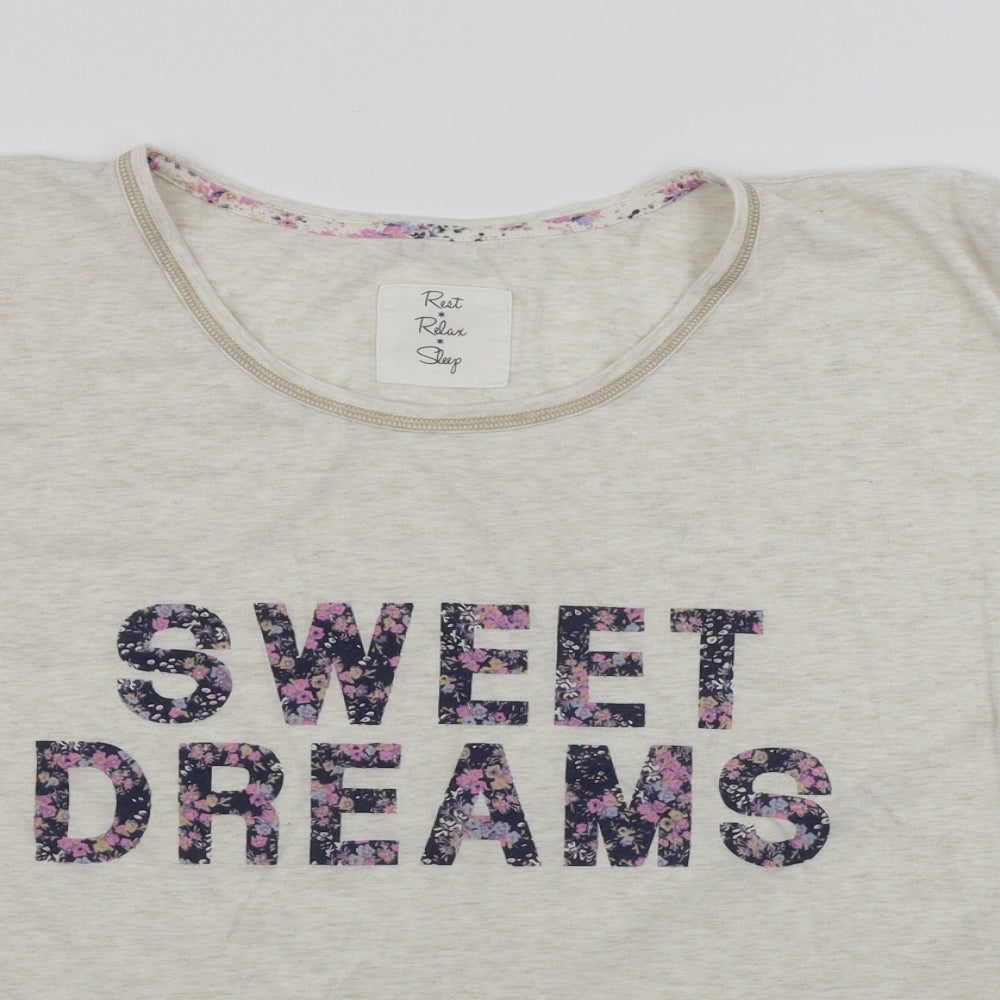 Marks and Spencer  Womens Beige   Basic T-Shirt Size 20