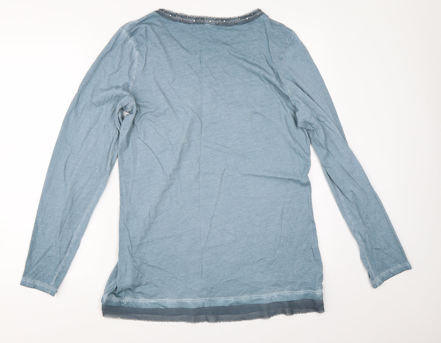 s.Oliver Womens Blue   Basic T-Shirt Size 16