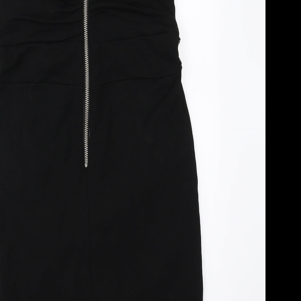 Lipsy Womens Black   Bodycon  Size 10