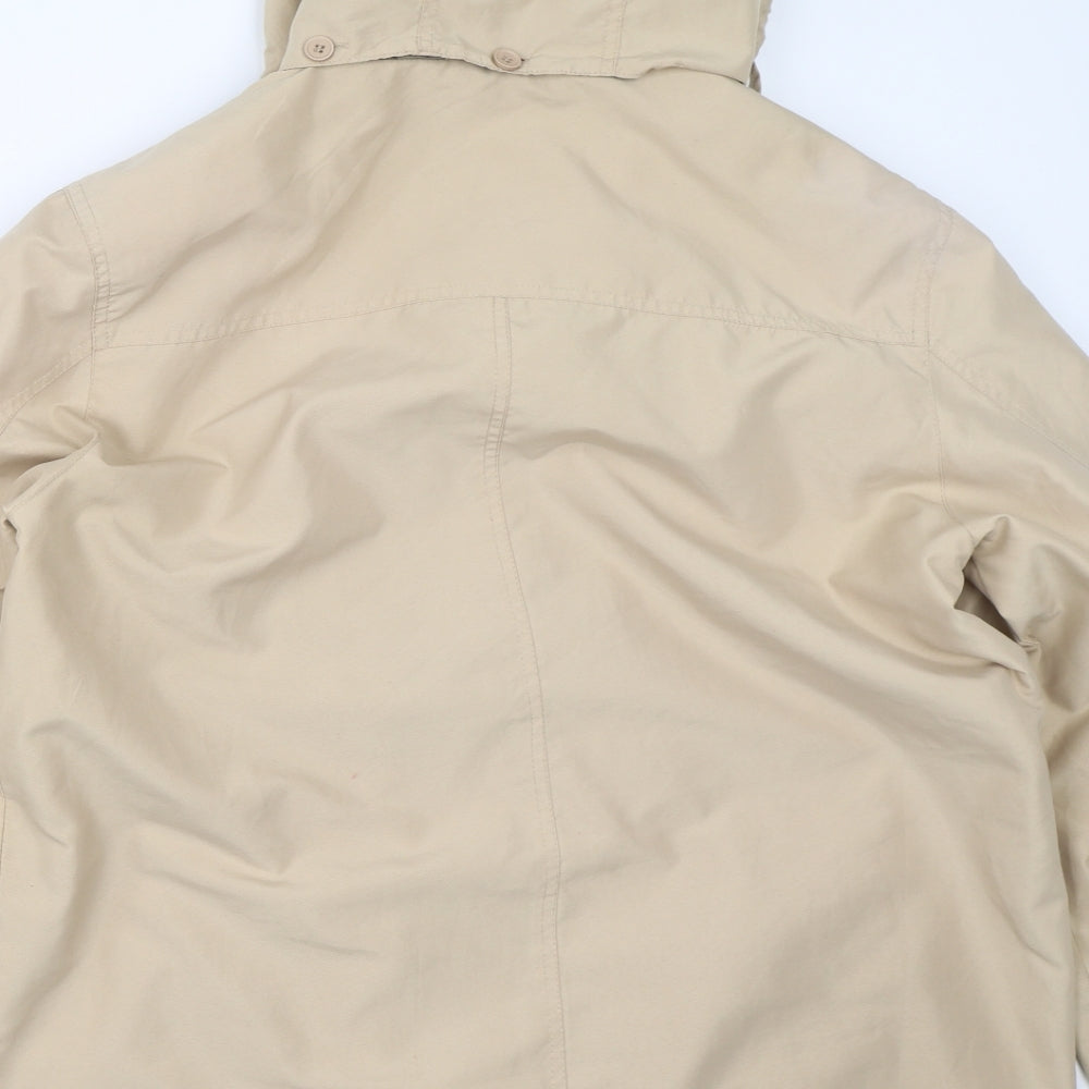 EWM Womens Beige   Overcoat Coat Size 16