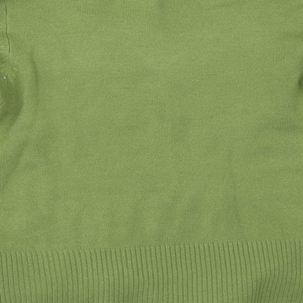 Filati Womens Green   Pullover Jumper Size L
