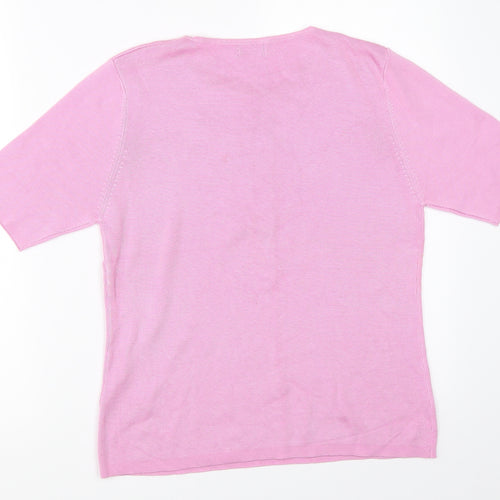 Debenhams Womens Pink   Basic T-Shirt Size 16