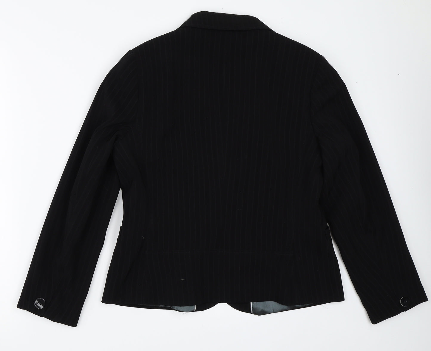 Papaya Womens Black   Jacket Blazer Size 14