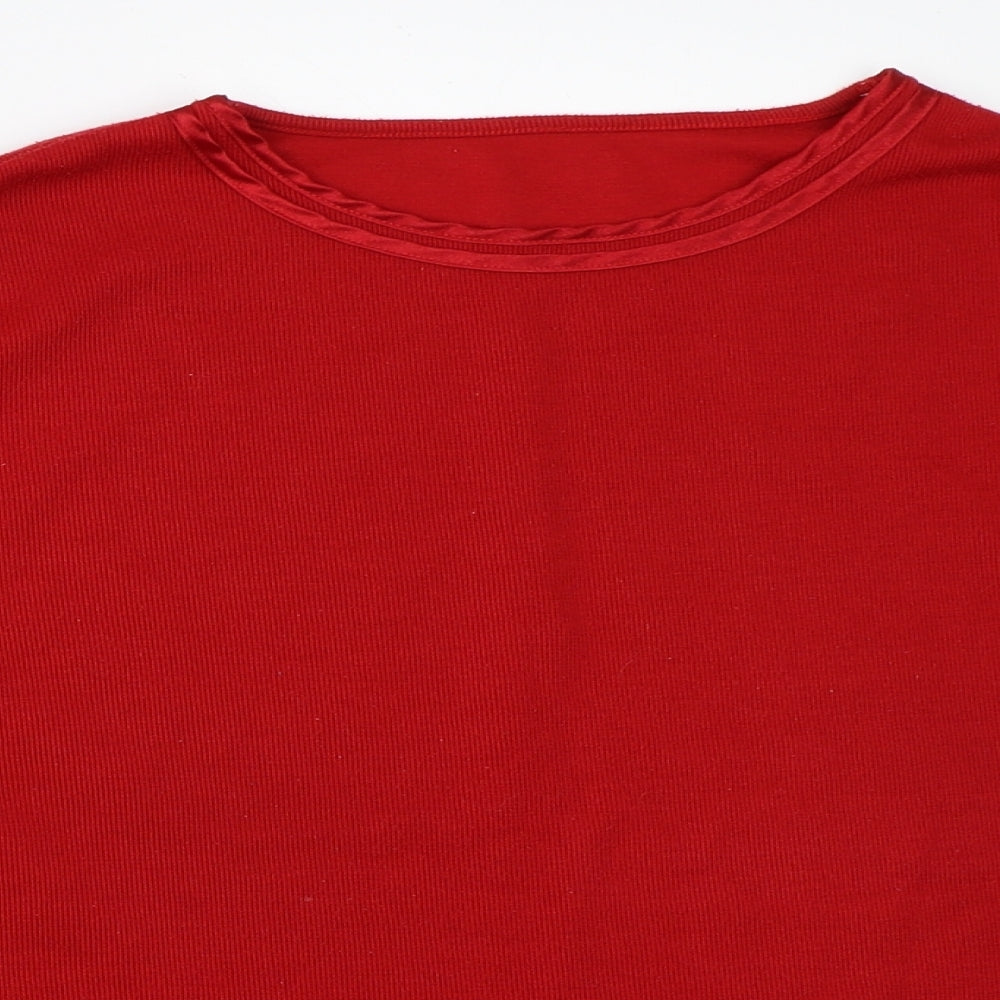 Preworn Womens Red   Pullover Jumper Size L