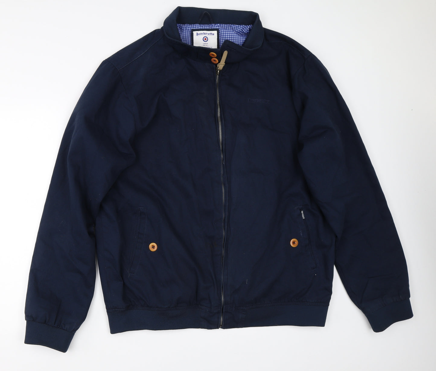 Lambretta Mens Blue   Bomber Jacket Coat Size 4XL