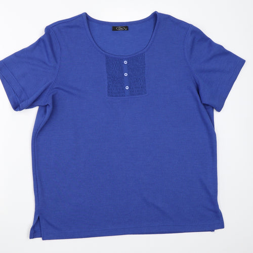 BM Womens Blue   Basic T-Shirt Size M