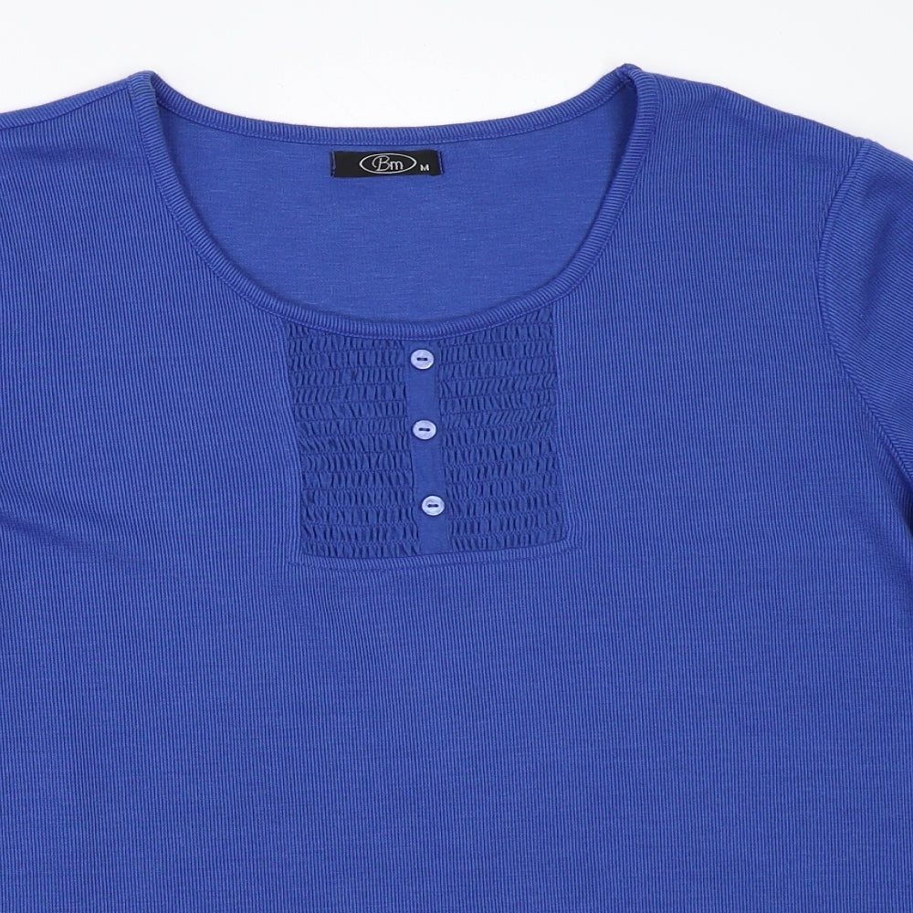 BM Womens Blue   Basic T-Shirt Size M