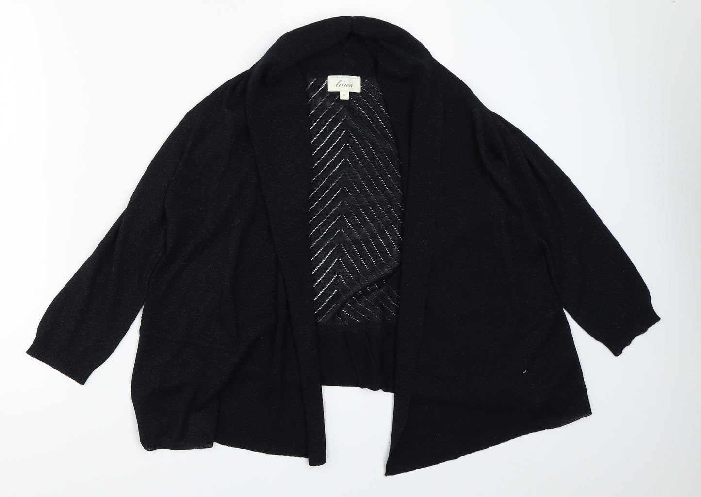 Linea Womens Blue   Cardigan Jumper Size S