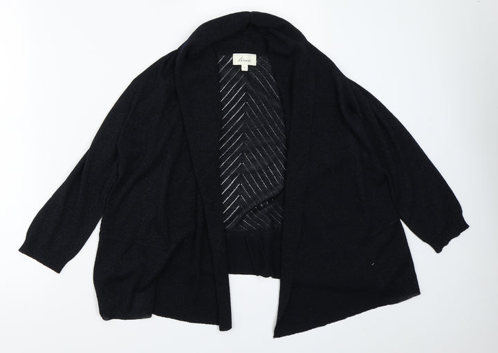 Linea Womens Blue   Cardigan Jumper Size S