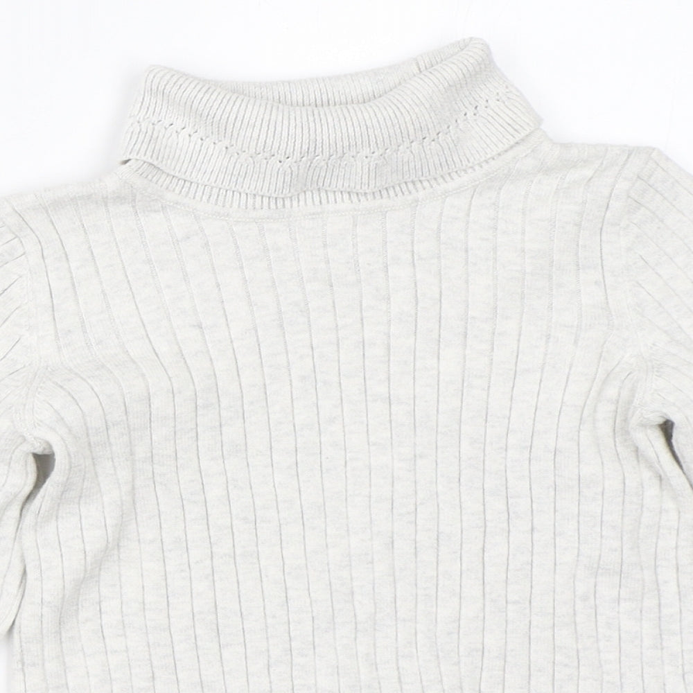 George Girls Grey   Pullover Jumper Size 8-9 Years