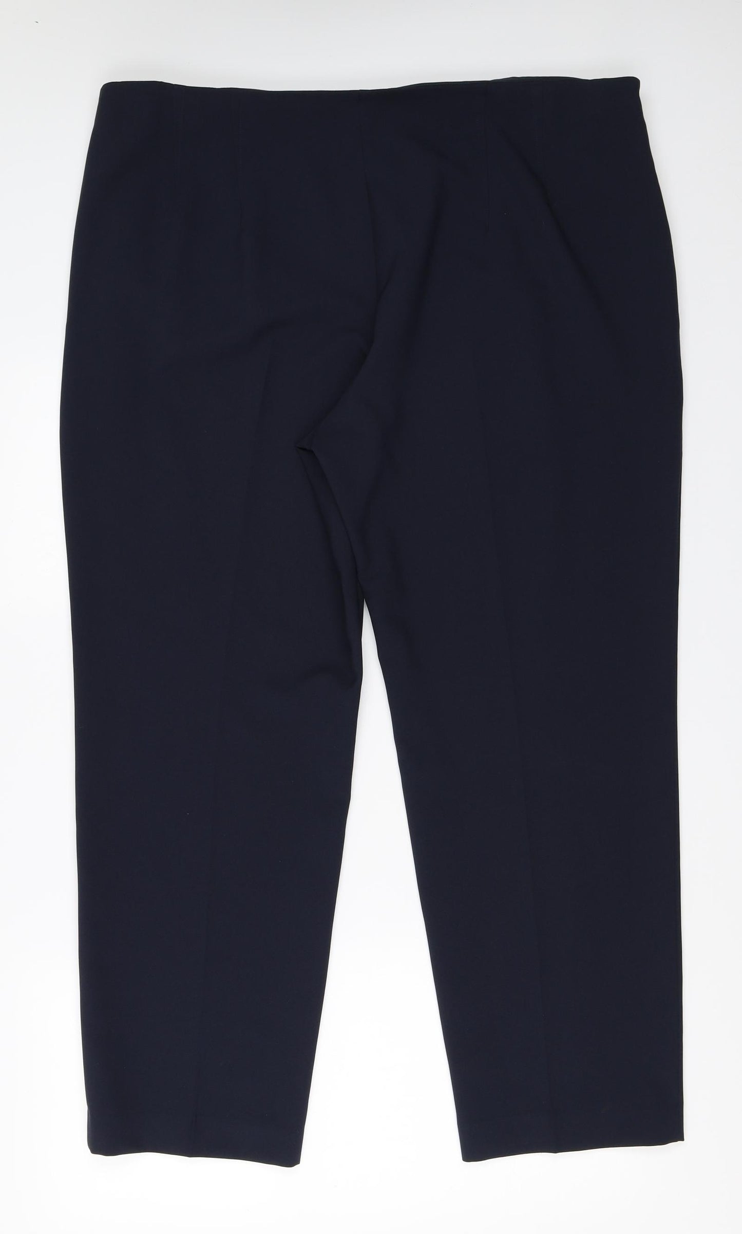 Marks and Spencer Womens Blue   Trousers  Size 20 L28 in