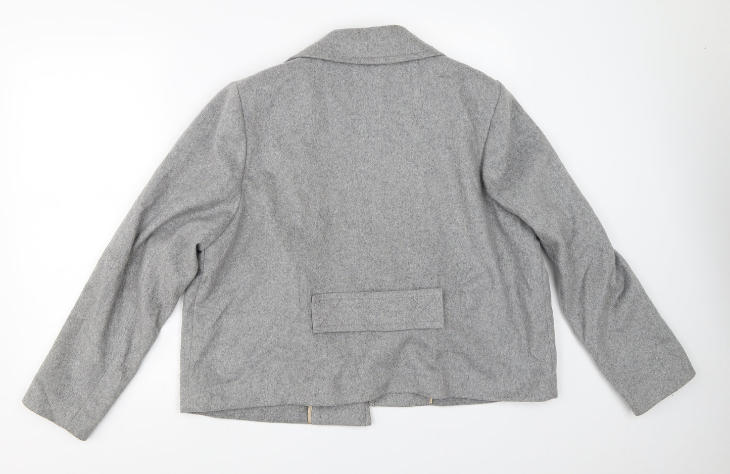 Marks and Spencer Womens Grey   Overcoat Coat Size 18