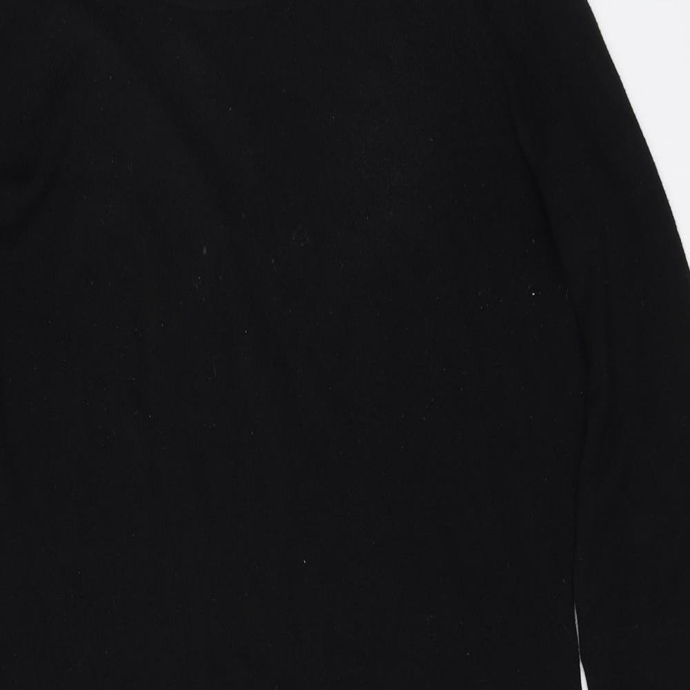 F&F Womens Black   Jumper Dress  Size 10