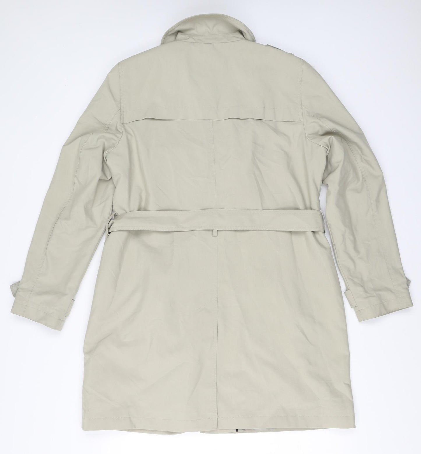 Marks and Spencer Womens Beige   Trench Coat Coat Size 16