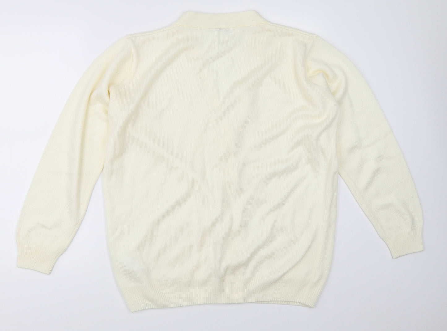 Damart Womens Ivory   Cardigan Jumper Size 18