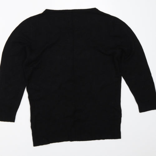 M&Co Womens Black   Pullover Jumper Size 12