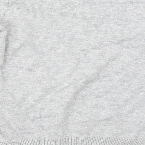 H&M Girls Grey   Pullover Jumper Size 5-6 Years